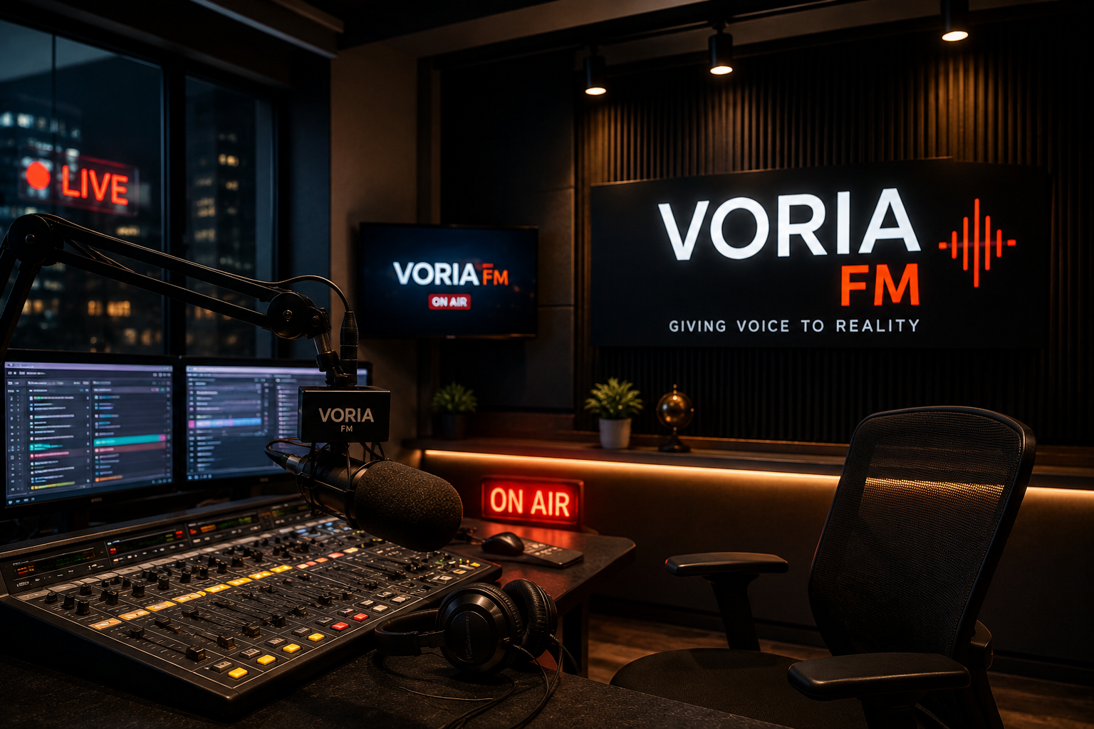 VORIA FM Studio